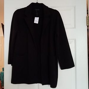 Jcrew Merino Wool Open Front Sweater Blazer S